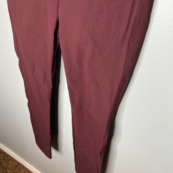 ATHLETA Wander Slim Ankle Pant 8 ( M Medium ) Antique Burgundy #486209 NEW - Picture 6 of 14